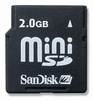 כרטיס זכרון SanDisk MiniSD 2GB סנדיסק