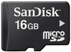 כרטיס זיכרון SanDisk MicroSD 16GB סנדיסק