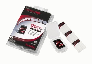  כרטיס זיכרון SanDisk Video HD SDHC 8GB   סנדיסק