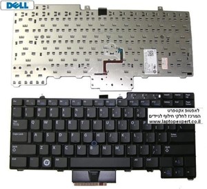 מקלדת למחשב נייד דל Dell Latitude E5400 / E5500 / Precision M2400 M4400 0UK717 Keyboard 