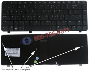 מקלדת למחשב נייד HP COMPAQ CQ45 / CQ50 Keyboard NSK-HFD01, 9J.N2G82.D01