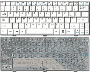 מקלדת למחשב נייד MSI Wind U100  