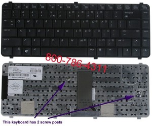 מקלדת למחשב נייד HP Compaq 6530s 6535s 6730s 6735s 