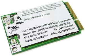 כרטיס רשת אלחוטי לנייד Intel® PRO/Wireless Network WM3945ABG  אינטל