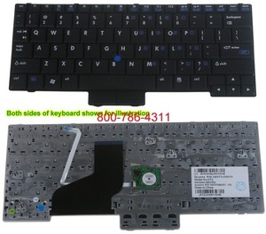 מקלדת למחשב נייד Compaq HP Elitbook 2510 , 2510p , 2530 , 2540p , 2710p 506677-001, 598790-141 