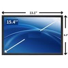  מסך מקורי למחשב נייד טושיבה Toshiba Satellite A300 15.4 Lcd Screen WXGA