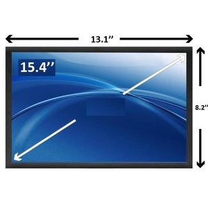  מסך מקורי למחשב נייד טושיבה Toshiba Satellite A300 15.4 Lcd Screen WXGA