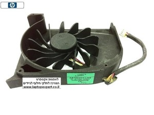 מאוורר למחשב נייד HP Pavilion dv6000 Cooling Fan For Intel Cpu 451860-001 AB7505HX-LBB