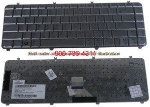 מקלדת למחשב נייד HP Pavilion DV5 - 1000 / DV5-1000 Laptop Keyboard 488590-001 / 488590-BB1