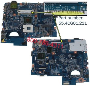  לוח אם למחשב נייד אייסר Acer Aspire 5738z laptop motherboard 55.4CG01.211
