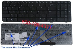 מקלדת למחשב נייד HP Pavilion G71 / Compaq CQ71 Keyboard