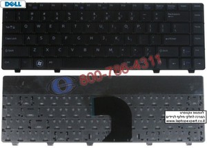 מקלדת למחשב נייד דל Dell Vostro 3300 , 3400 , 3500 Keyboard