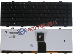 החלפת מקלדת למחשב נייד דל מוארת DELL Studio 1450 backlit keyboard NSK-DJ21D , 0CPK70