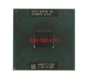 DELL Inspiron 13, 1318, 15. 1425, 1525, 1545  Intel 2.0Ghz Dual Core (SLGJN) T4200 דל