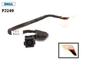 PJ249 - Dell Vostro 1310 1510 Dc Jack החלפת ותיקון שקע טעינה חדש דל