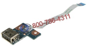 Compaq Presario CQ62 USB port board 595205-001 כרטיס למחשב נייד קומפאק Hp