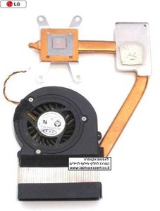 מאוורר כולל גוף קירור למחשב נייד LG E500 Cpu Fan EAL43077201 , 6M0834 , E32-0900475-TA9 אל ג'י