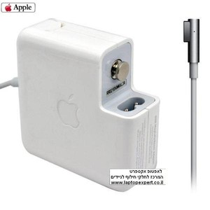 מטען מקורי למחשב נייד אפל מק Apple Ac Adaptor A1184 A1330 MacBook Pro 60W