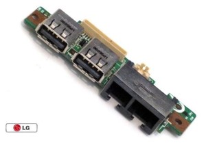 כרטיס לחשב נייד LG E500 USB + LAN BOARD  אל ג'י