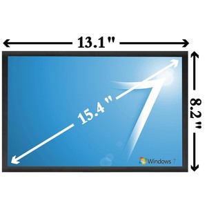 מסך למחשב ניייד דל לטיטיוד Dell 15.4 WXGA LCD Screen E5500 E6500 M4400 WU682 
