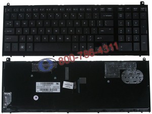 מקלדת למחשב נייד HP ProBook   4520S / 4525S BLACK 615600-001 MP-09K13U4-4423 , NSK-HN3SW