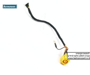שקע טעינה למחשב נייד לנובו Lenovo Thinkpad SL300 SL400 DC Power Jack & Cable 44C9986 