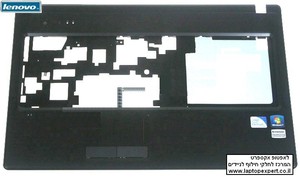 משטח פלסטיק עליון למחשב נייד לנובו כולל משטח עכבר Lenovo G570 palmrest, black, includes touchpad AP0GM000920 