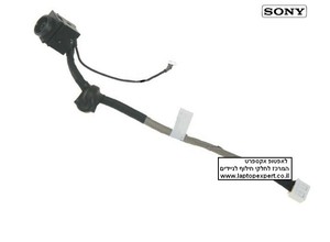שקע / פלאג טעינה למחשב נייד סוני Sony VGN-NW200 dc jack with cable 306-0001-1636_A