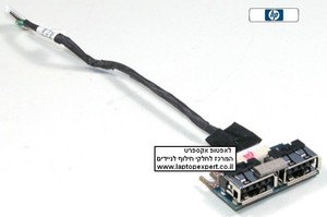 כרטיס יו אס בי למחשב נייד HP Pavilion dv4 Laptop USB Panel w/ Cable LS-4101P 