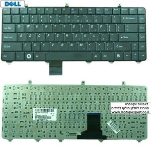 מקלדת למחשב נייד דל Dell Vostro 1220 Laptop Keyboard R339P 