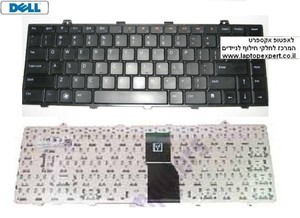 מקלדת למחשב נייד דל Dell Studio 1450 1457 1458 Laptop Keyboard 08RK69 , 8RK69 , NSK-DJA01, 9Z.N1K82.A01