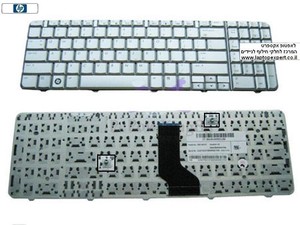 מקלדת למחשב נייד HP Pavilion G70 / Compaq Presario CQ70 Laptop Keyboard 485424-001 / NSK-H8A01 / 9J.N0L82.A01
