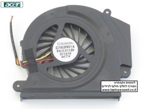 מאוורר מעבד למחשב נייד אייסר Acer Aspire 8920 8930 8920G 8930G CPU Fan DFS601705M20T / ZB0508PHV1-A