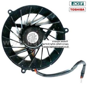 מאוורר למחשב נייד טושיבה / אייסר Acer Aspire 1700 / Toshiba Satellite A60 A65 laptop CPU fan UDQF2RH51C1N