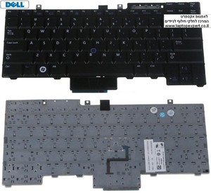 מקלדת למחשב נייד דל Dell Latitude E6410 E6510 ,Precision M4500
