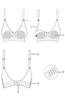 חזיית הנקה מרופדת - Seamless Padded Nursing Bra של Carriwell