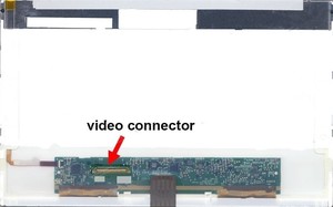 החלפת מסך למחשב נייד LG LP101WSA-TLN1 , LP101WSA(TL)(N1) 1024X600 Glossy LCD Screen Panel