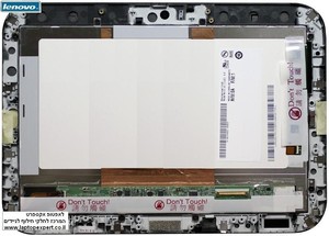 החלפת מסך כולל יחידת טא'צ לטאבלט לנובו Lenovo IdeaPad K1 LCD Screen Panel Display