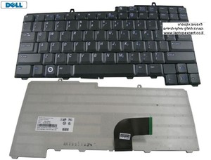 החלפת מקלדת למחשב נייד דל Dell Latitude D520 D530 Laptop Keyboard OPF236, PF236, NSK-D5K01, 9J.N6782.K01 