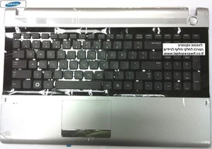 מקלדת למחשב נייד סמסונג כולל תושבת פלסטיק Samsung RV509 , RV510 , RV511 RV515 Laptop keyboard BA75-02862J