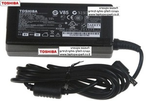 מטען מקורי למחשב נייד טושיבה Toshiba Satellite C850 C850D C855 C855D Ac Adpater - 19V 3.42A