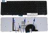 מקלדת למחשב נייד - מוארת HP Envy 17 Laptop Keyboard - 610914-001 / 610914-B31 - AESP8R00010 , 9Z.N4DBQ.11D