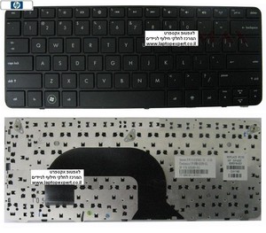 החלפת מקלדת למחשב נייד HP / Compaq Pavilion DM1-4000 Laptop Keyboard V110303AK1 HB 