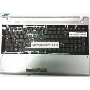 מקלדת למחשב נייד סמסונג כולל תושבת פלסטיק Samsung RV520 Laptop keyboard BA75-02862A