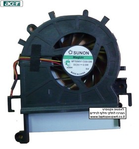 מאוורר למחשב נייד אייסר Acer Aspire 5349  / eMachines E732 Laptop CPU Cooling Fan - MF75090V1-C030-G99