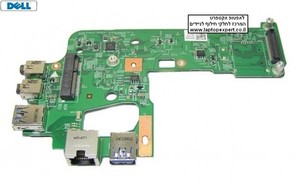כרטיס למחשב נייד דל Dell Inspiron N5110 / Vostro 3550 / 3555 NEC IO Audio USB 3.0 Ethernet Board 48.4IF04.011 , 4DTX8 , 7WKTD 
