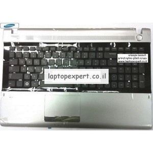 מקלדת למחשב נייד סמסונג כולל משטח עכבר Samsung E3511 RC710 RC720 Keyboard Frame with mouse pad - BA75-02838A
