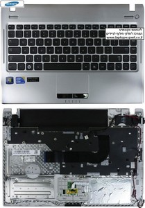 מקלדת להחלפה במחשב נייד סמסונג כולל עכבר Samsung Q330 NP-Q330 QX310 Keyboard 