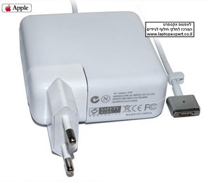 מטען אפל הדגם החדש !! Apple MacBook Air A1345 A1465 A1436 A1466 magsafe 2 pin 14.85V 3.05A Ac Power Adapter 