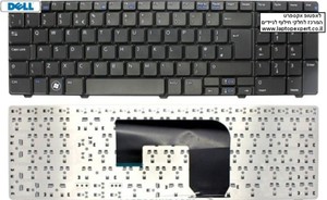 מקלדת למחשב נייד דל Dell Vostro 3700 UK ENGLISH Laptop Keyboard - 0PH0D8 - 90.4RU07.S0U